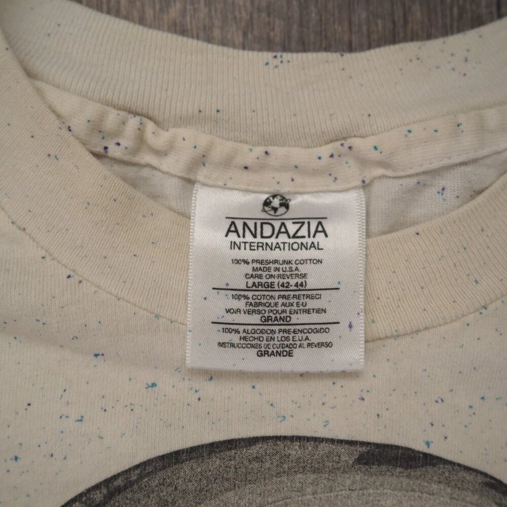 Vintage Andazia MC Escher Single Stitched Hand Reflecting Sphere All Over Print - Picture 2 of 6